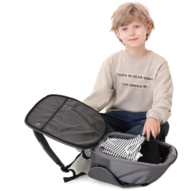 Cadeira auto FF banco elevatório + mochila Trunki BoostApak 126cm - 150 cm
