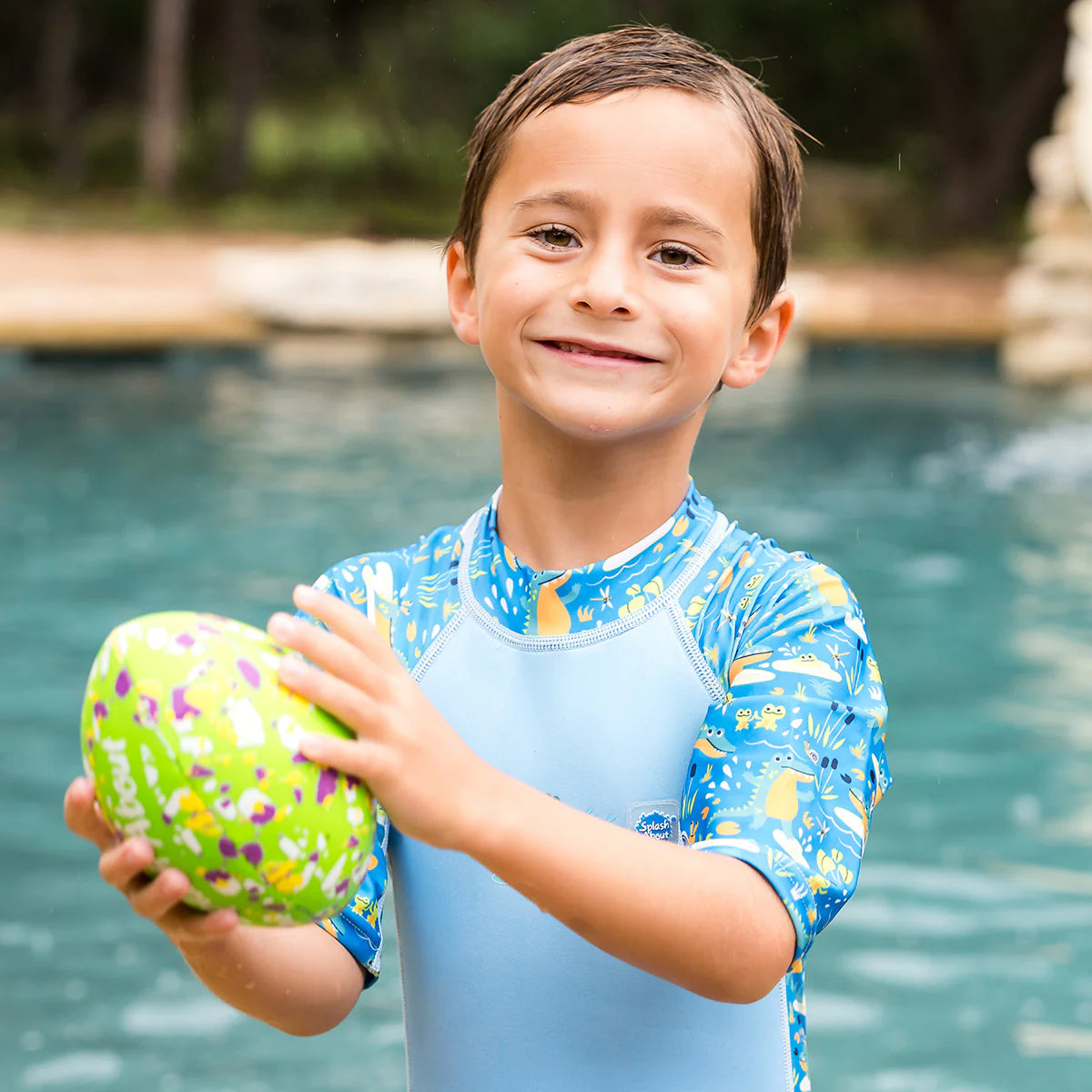 Splash About - UV Sun and Sea Suit Thermal Beach / Pool Suit Crocodile Swamp