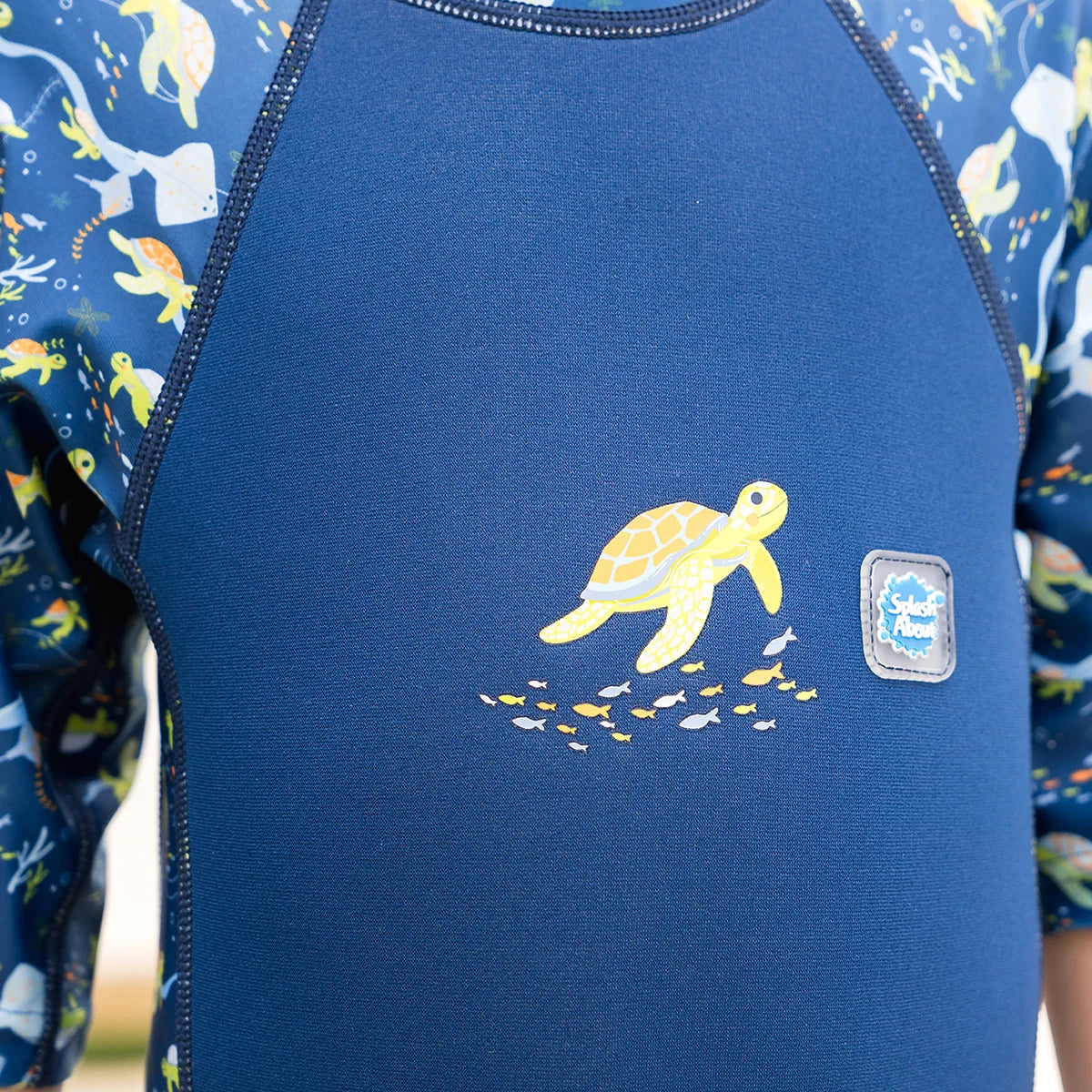 Splash About - UV Sun and Sea Suit Thermal Beach and Pool Wetsuit Turtle Tide