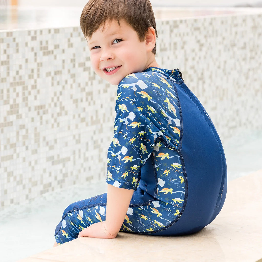 Splash About - UV Sun and Sea Suit Thermal Beach and Pool Wetsuit Turtle Tide