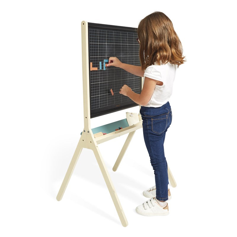 Janod Classic Easel with accessories