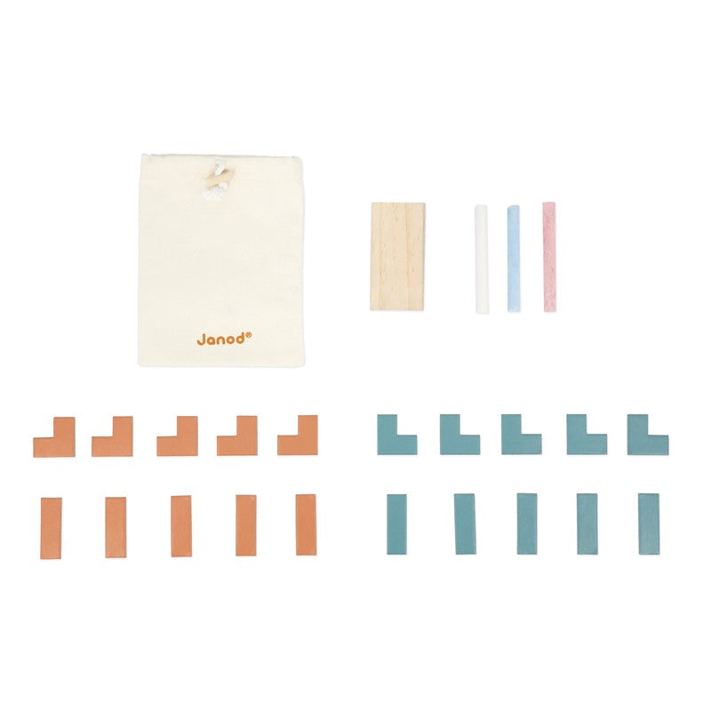 Janod Classic Easel with accessories