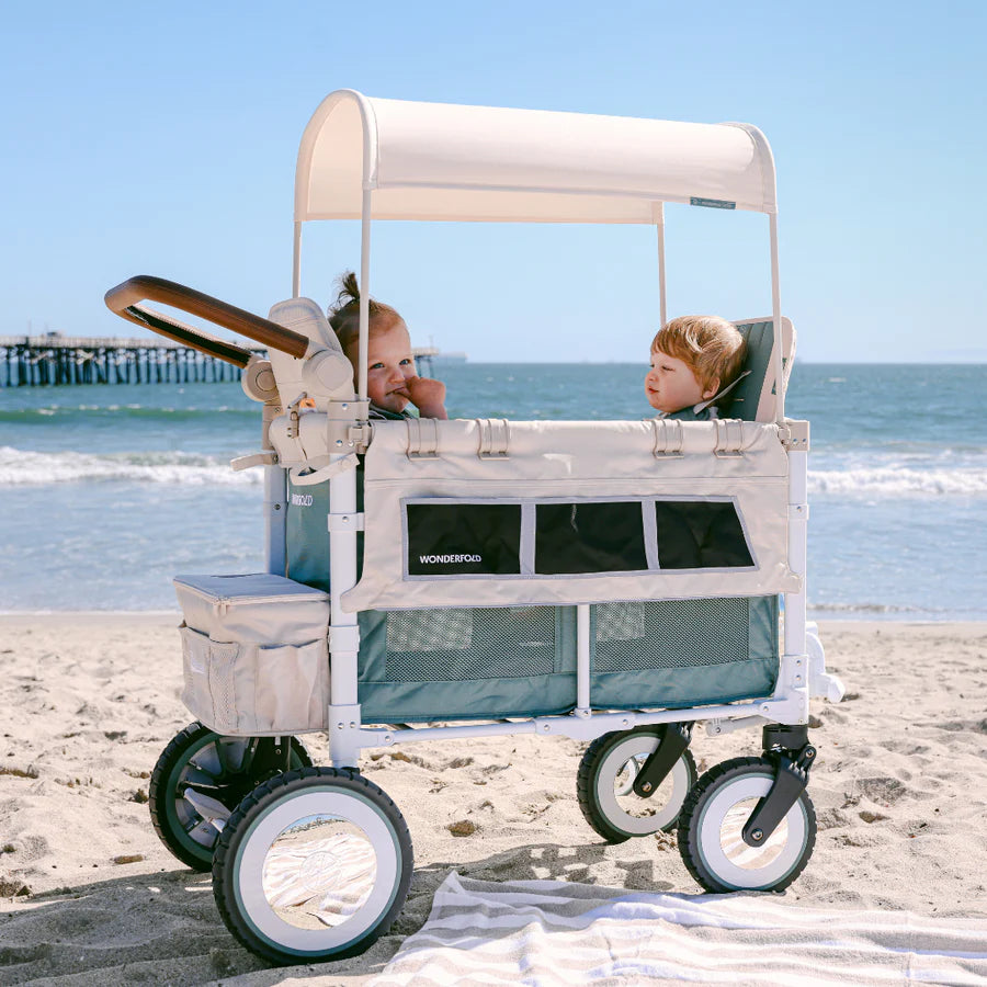 Wonderfold Wagon - Serie W2 (empujar) 2 niños *a pedido
