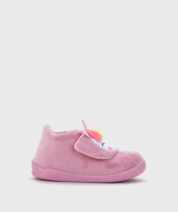 Igor Barefoot Pantufa Homie Unicornio Rosa