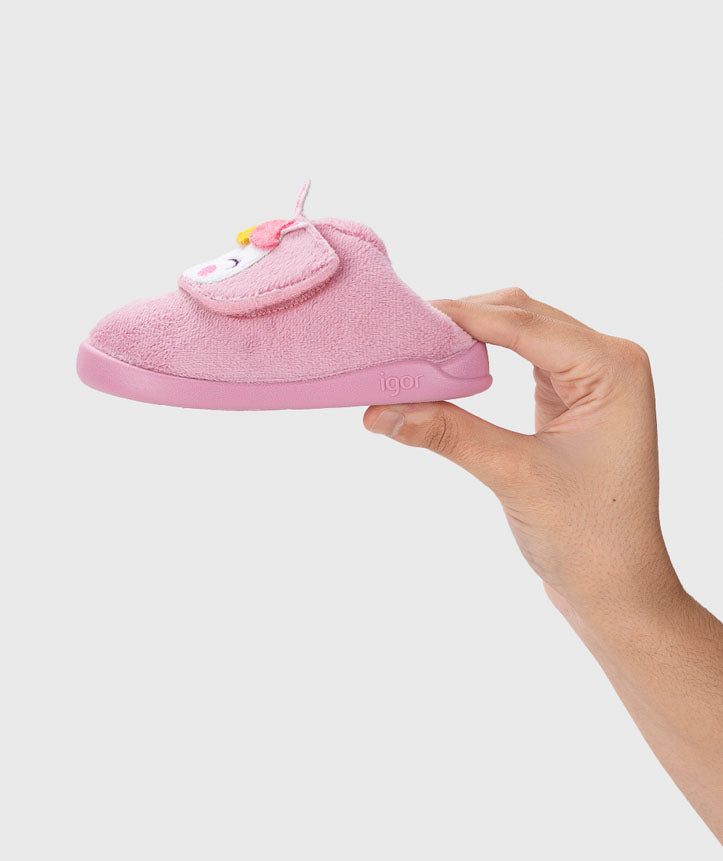 Igor Barefoot Pantufa Homie Unicornio Rosa