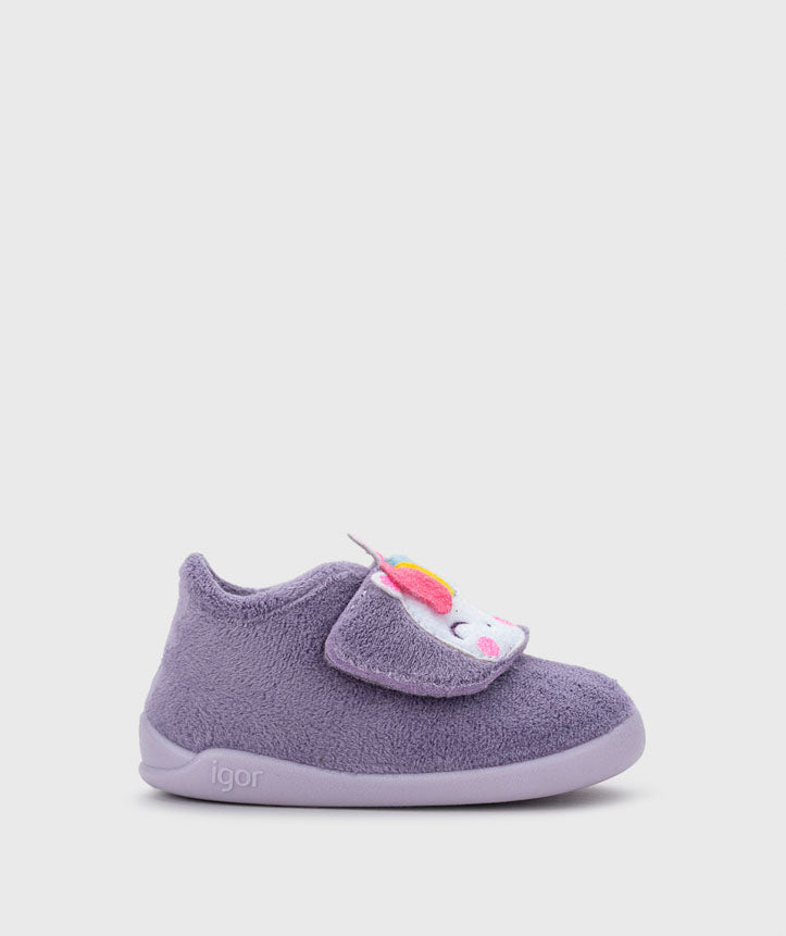 Igor Barefoot Pantufa Homie Unicornio Malva