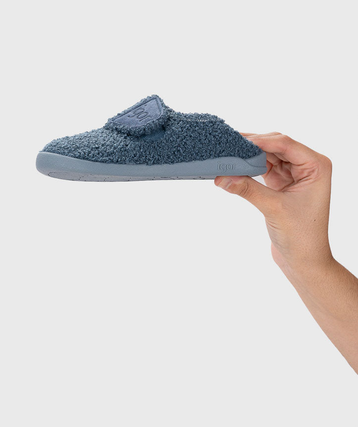 Igor Barefoot Pantufa Junior Rizo Azul
