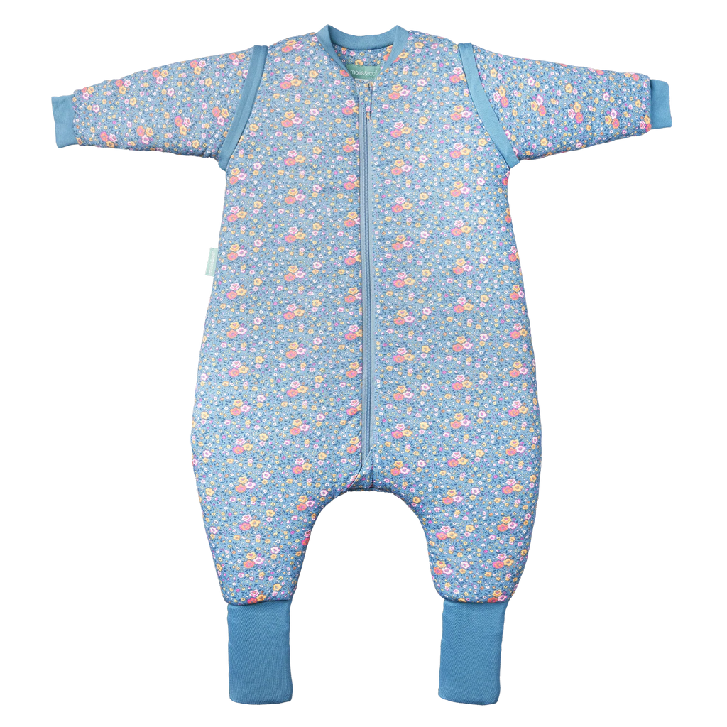 MolisandCo TOG 2.5 Saco de dormir com pés e mangas [Wild Orchid]