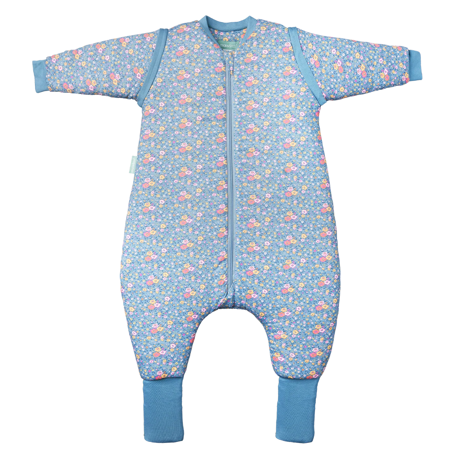 MolisandCo TOG 2.5 Saco de dormir com pés e mangas [Wild Orchid]