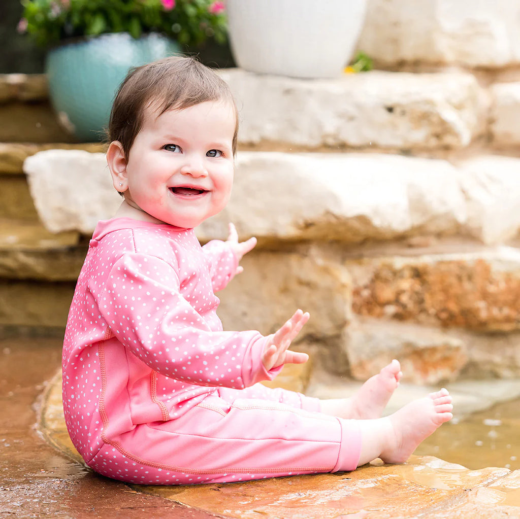 Splash About - Traje térmico de playa/piscina Warm in One™ Pink Geranium