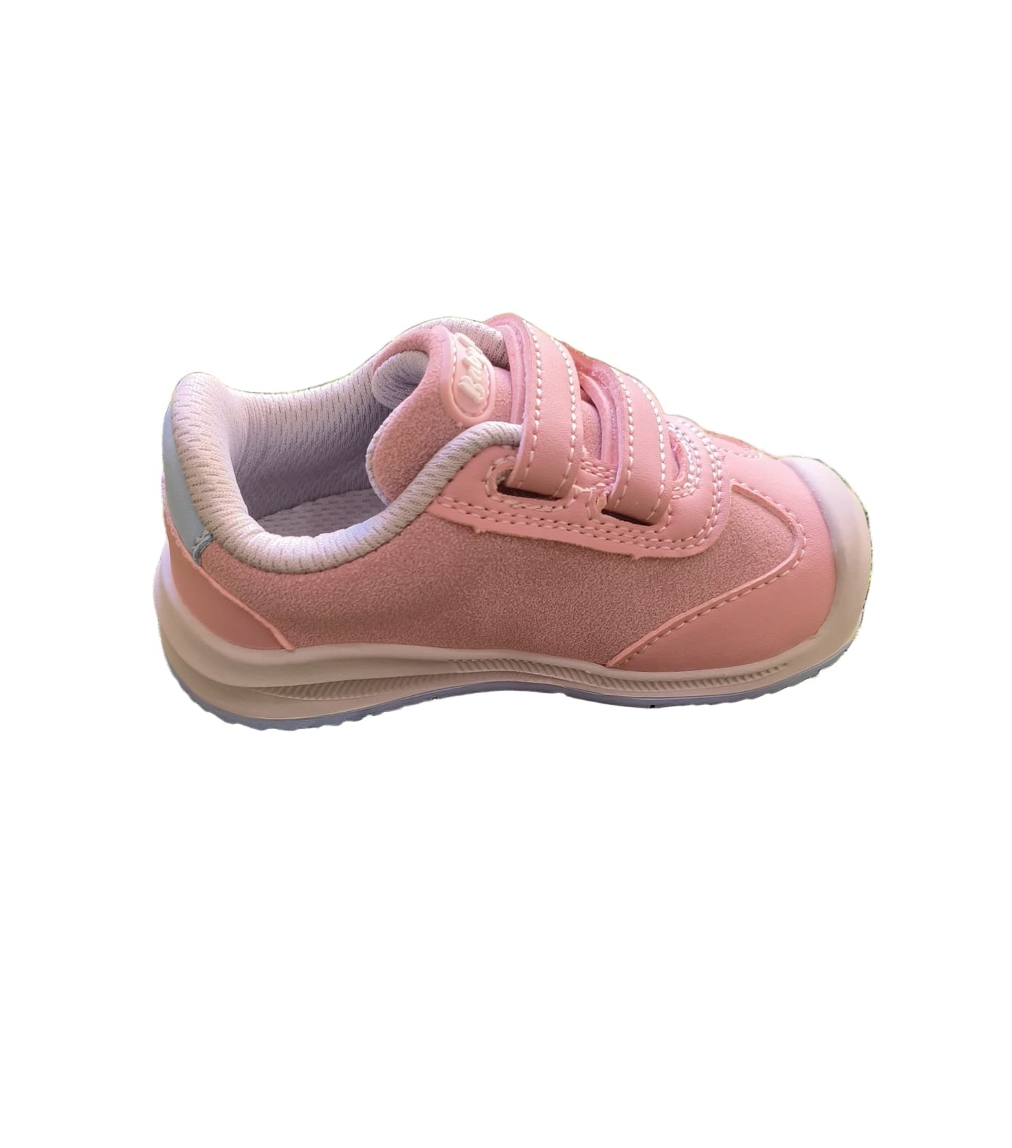 BabyFree Sapatilha Barefoot Rosa com Velcro