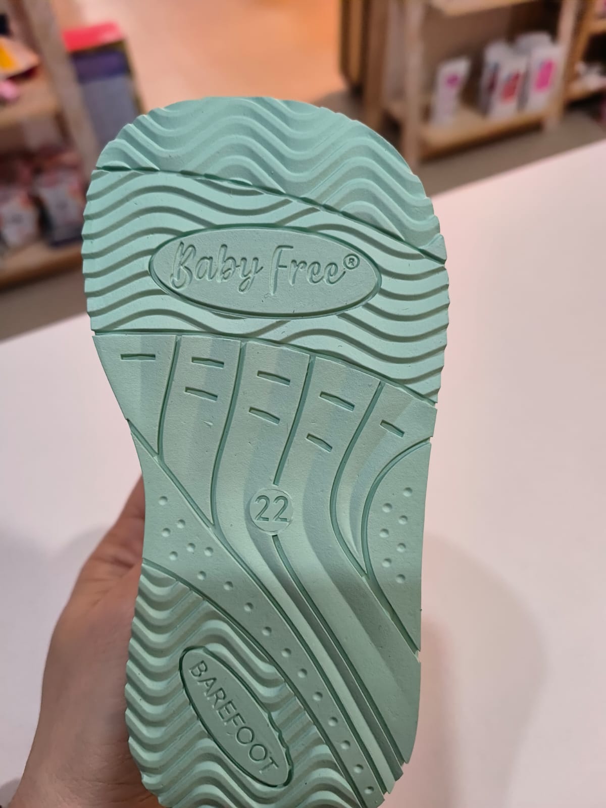 BabyFree Barefoot Sapatilha ArcoIris