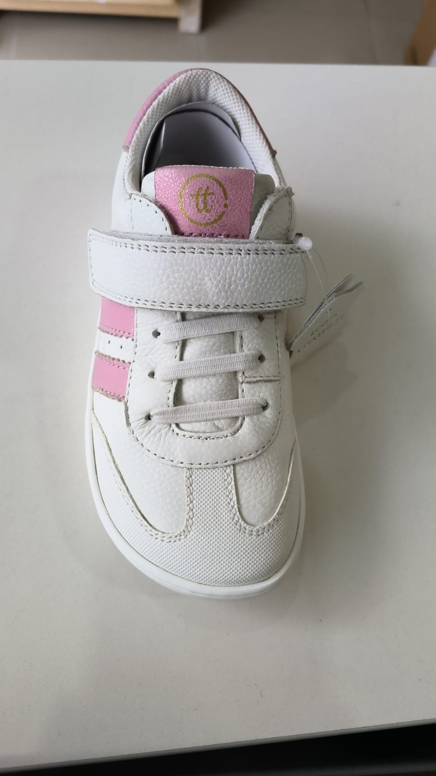 Chetto Barefoot White Sneakers with Elastics