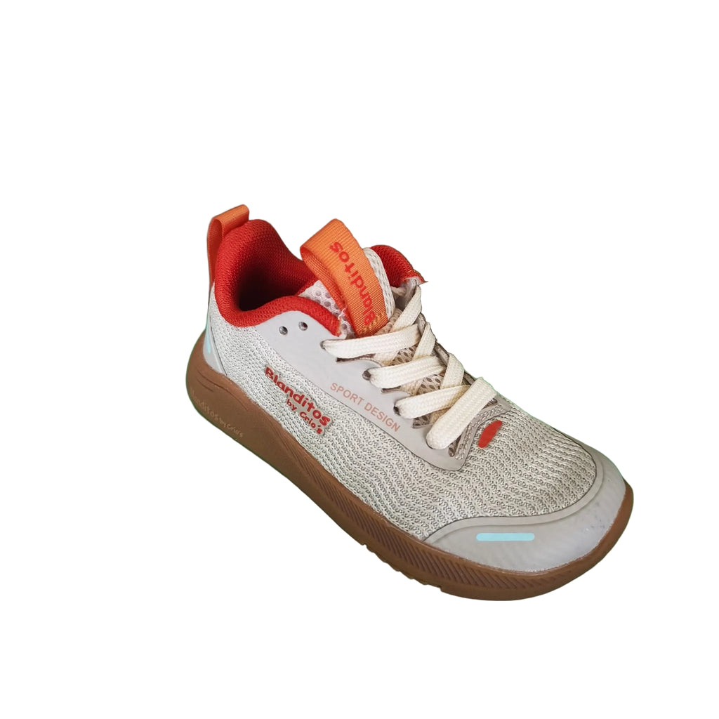 Blanditos by Crio's - Poseidon Orange Vegan Sneakers