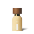 Frasco creme de perfume Wyld Notes Cashmere Creme de 30 ml com tampa de madeira e detalhe dourado