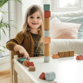Blocos de construção em cortiça Korko Small Architects, leves e macios, em várias formas