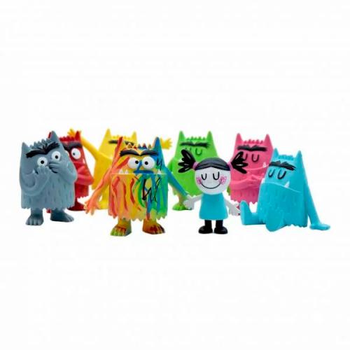 Comansi - O monstro das Cores - Conjunto 8 figuras