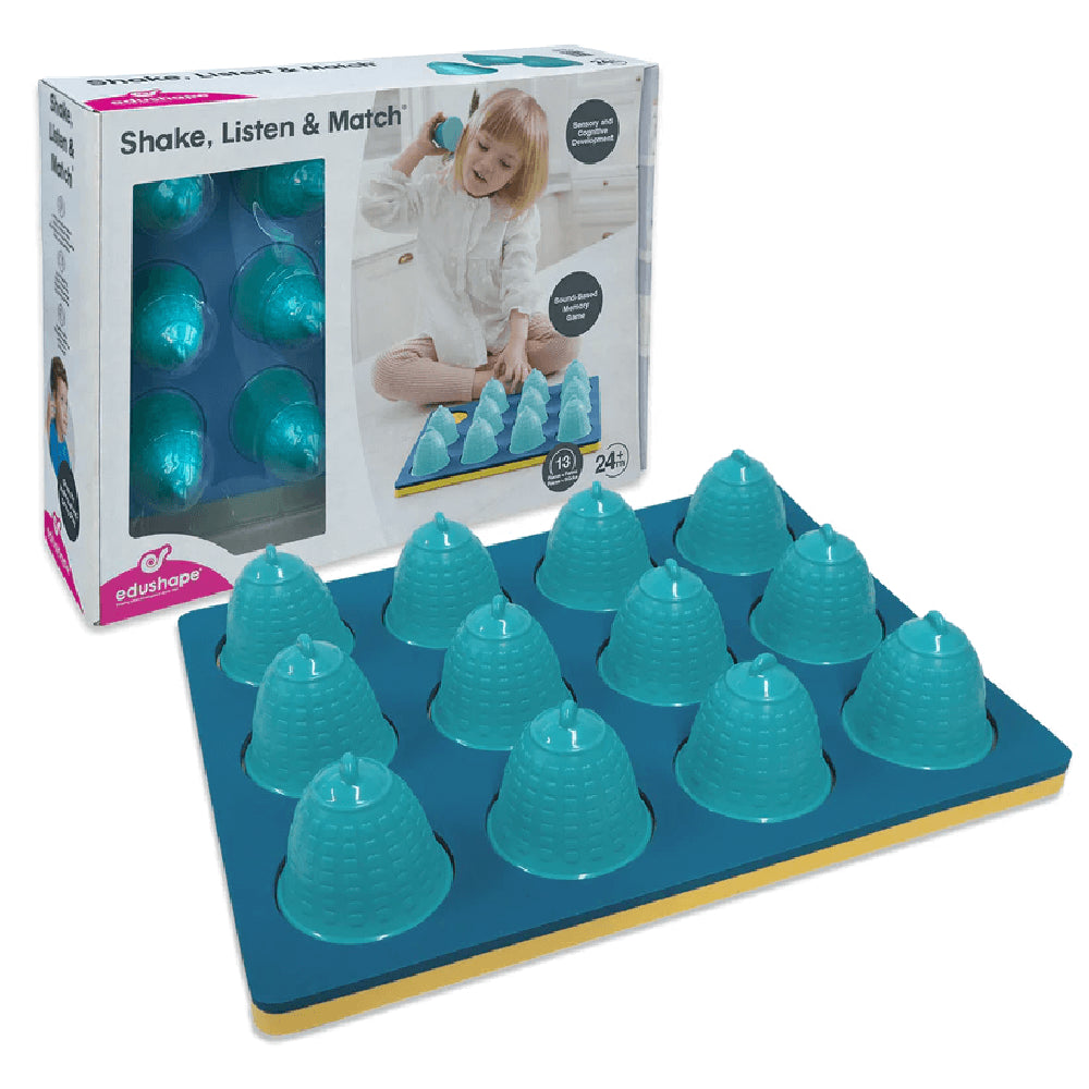Edushape Juego Sensorial - Agita, Escucha y Combina
