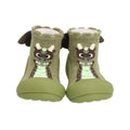 Attipas Dragon Khaki, calçado barefoot para bebé