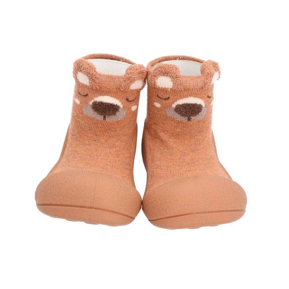 Attipas Zootopia Capybara Brown, calçado barefoot para bebé