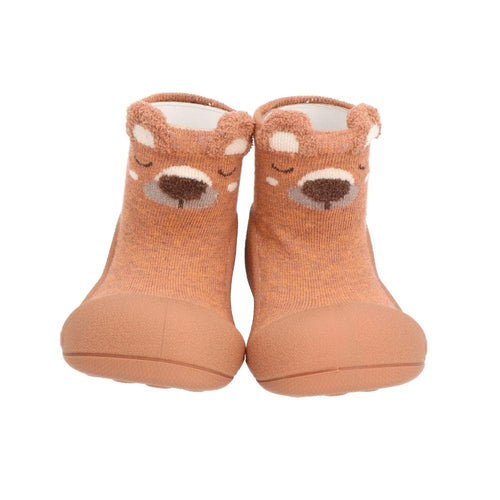 Attipas Zootopia Capybara Brown, calçado barefoot para bebé