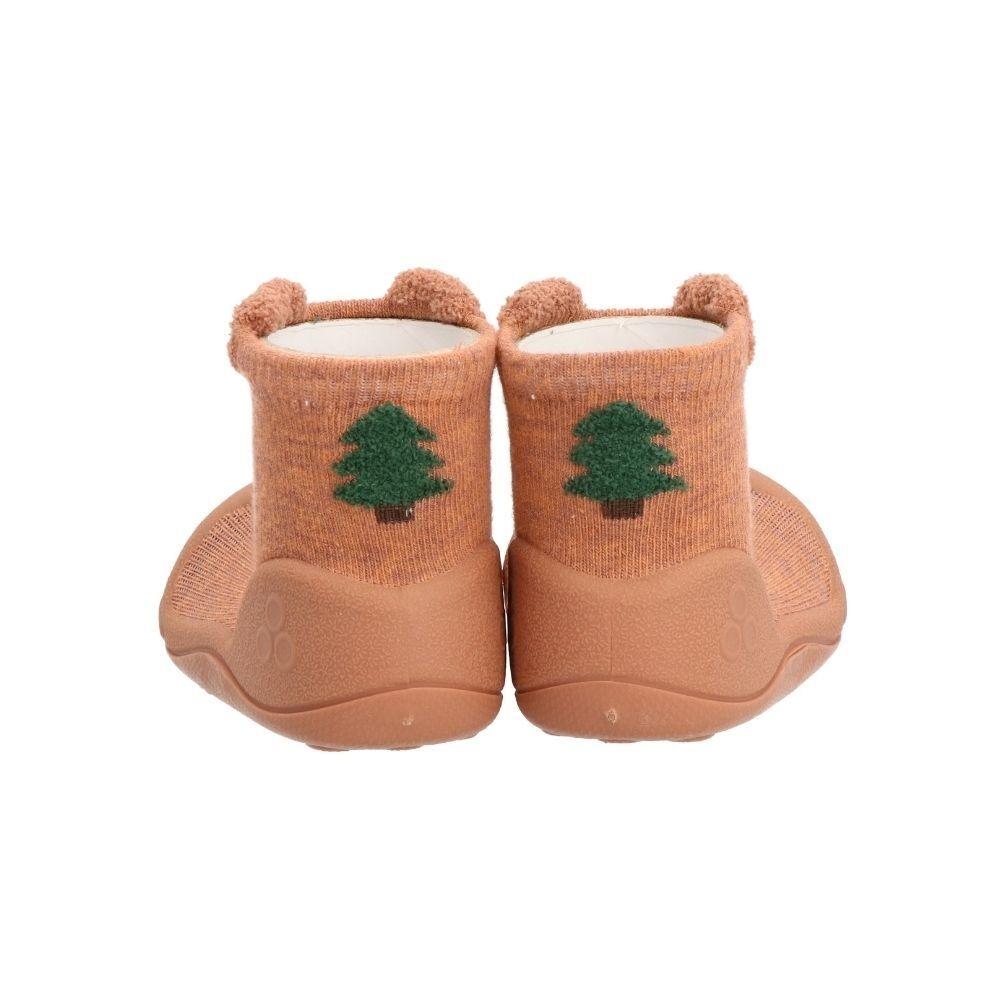 Attipas Zootopia Capybara Brown, calçado barefoot para bebé