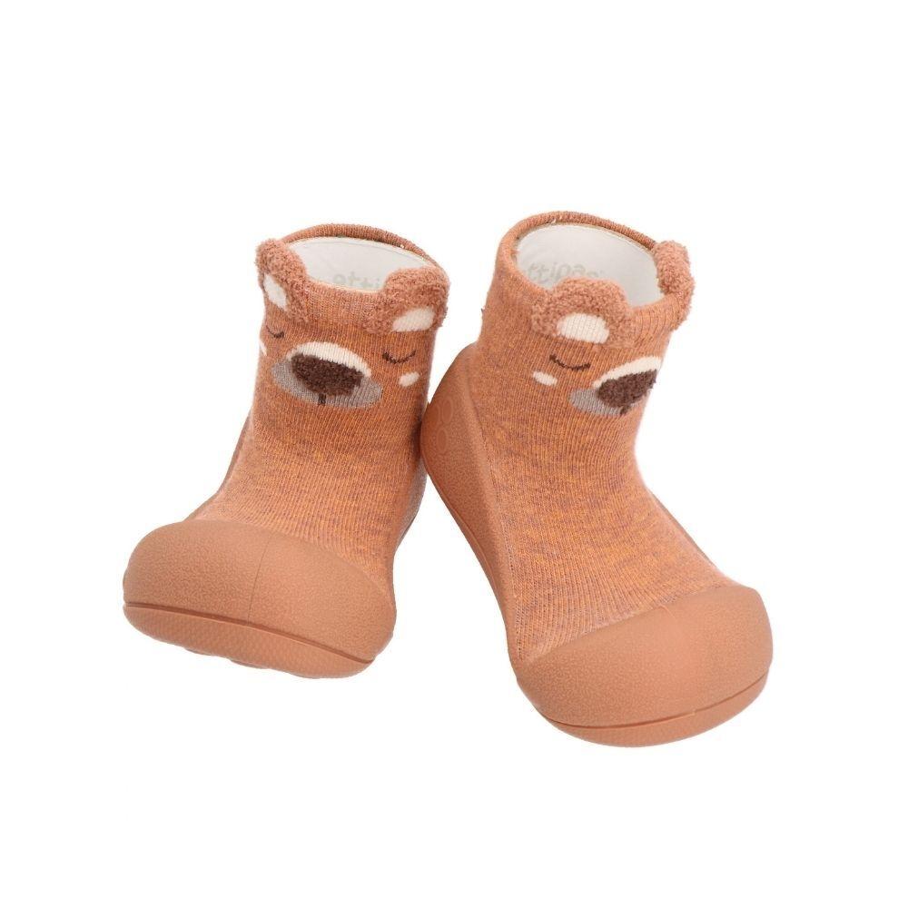 Attipas Zootopia Capybara Brown, calçado barefoot para bebé