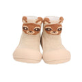Attipas Zootopia Racoon Beige, calçado barefoot para bebé