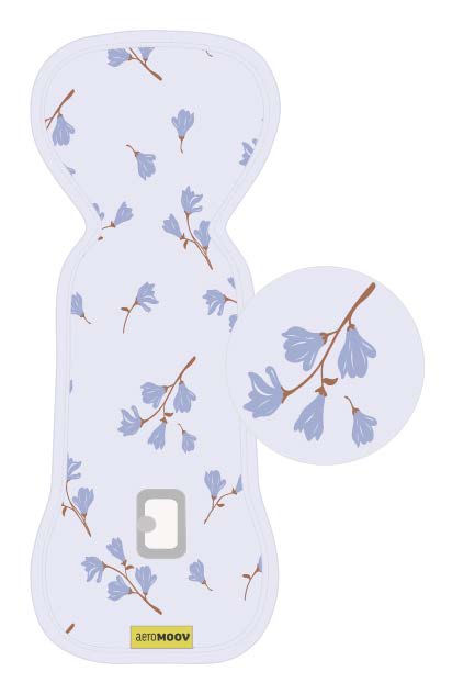 [Capa anti-transpirante Aeromoov AirLayer 3D cinza claro para cadeira auto ovo Grupo 0+]
