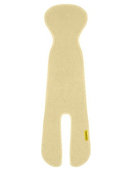 [Capa anti-transpirante AeroMoov AirLayer 3D cinzenta para cadeiras auto Grupo 2/3 com separação de pernas.]