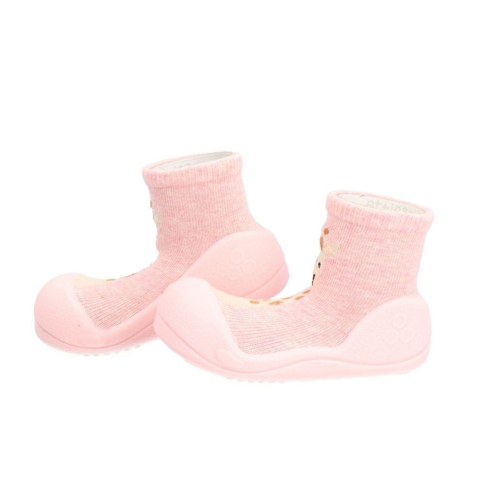 Attipas Giraffe Pink, calçado barefoot para bebé