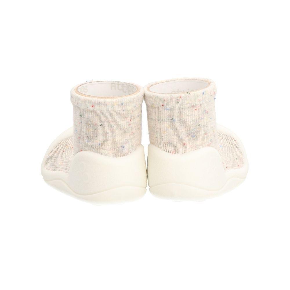 Attipas Ajolote Ivory, calçado barefoot para bebé