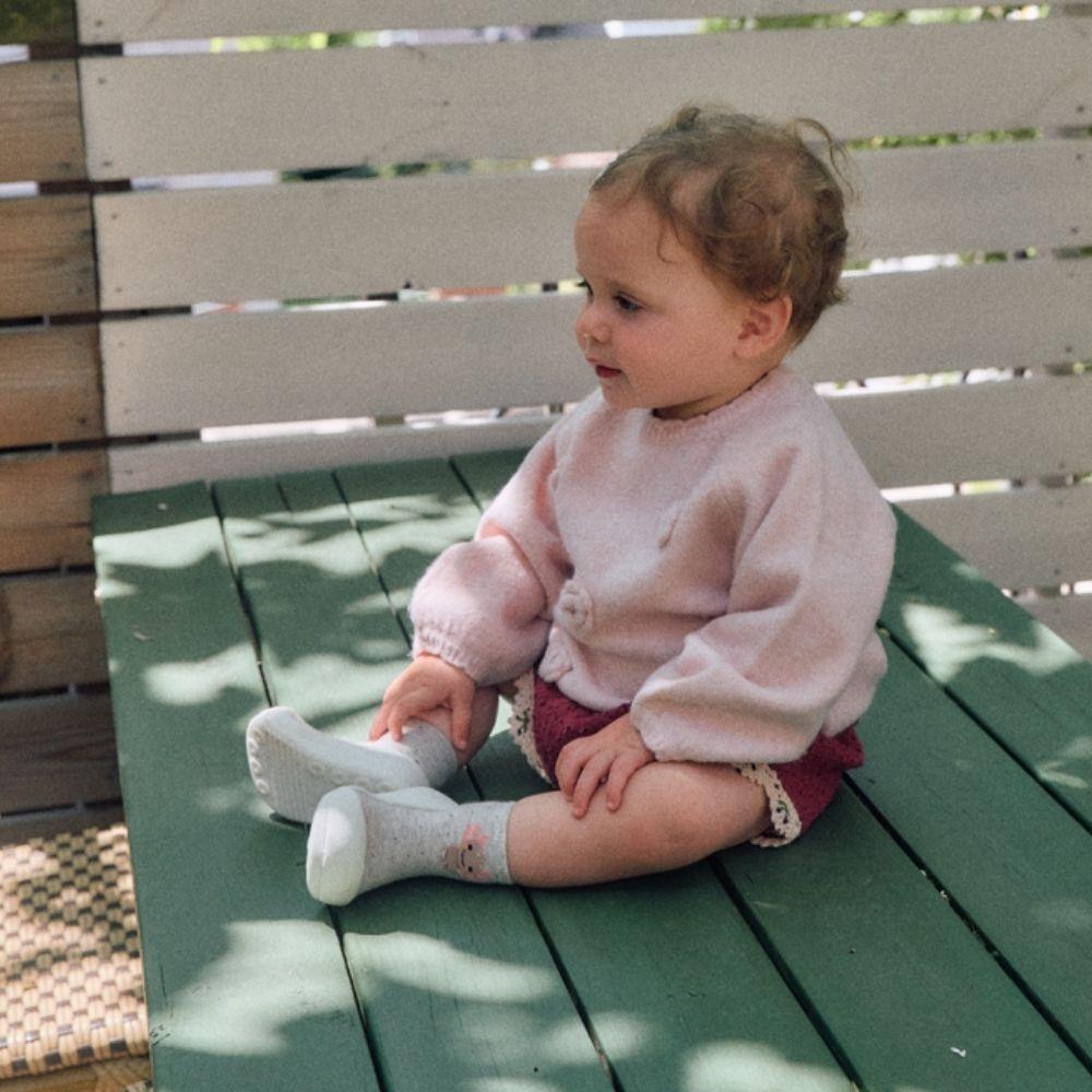 Attipas Ajolote Ivory, calçado barefoot para bebé