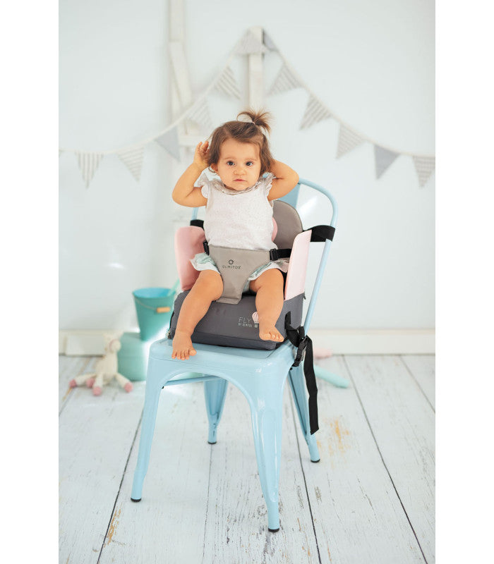 Silla de comedor OLMITOS asiento elevador portátil