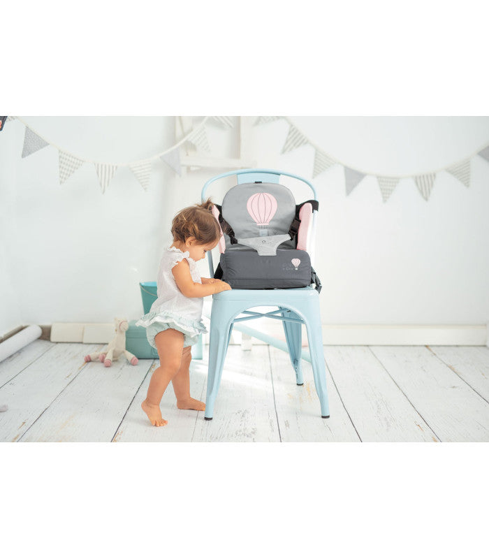 Silla de comedor OLMITOS asiento elevador portátil