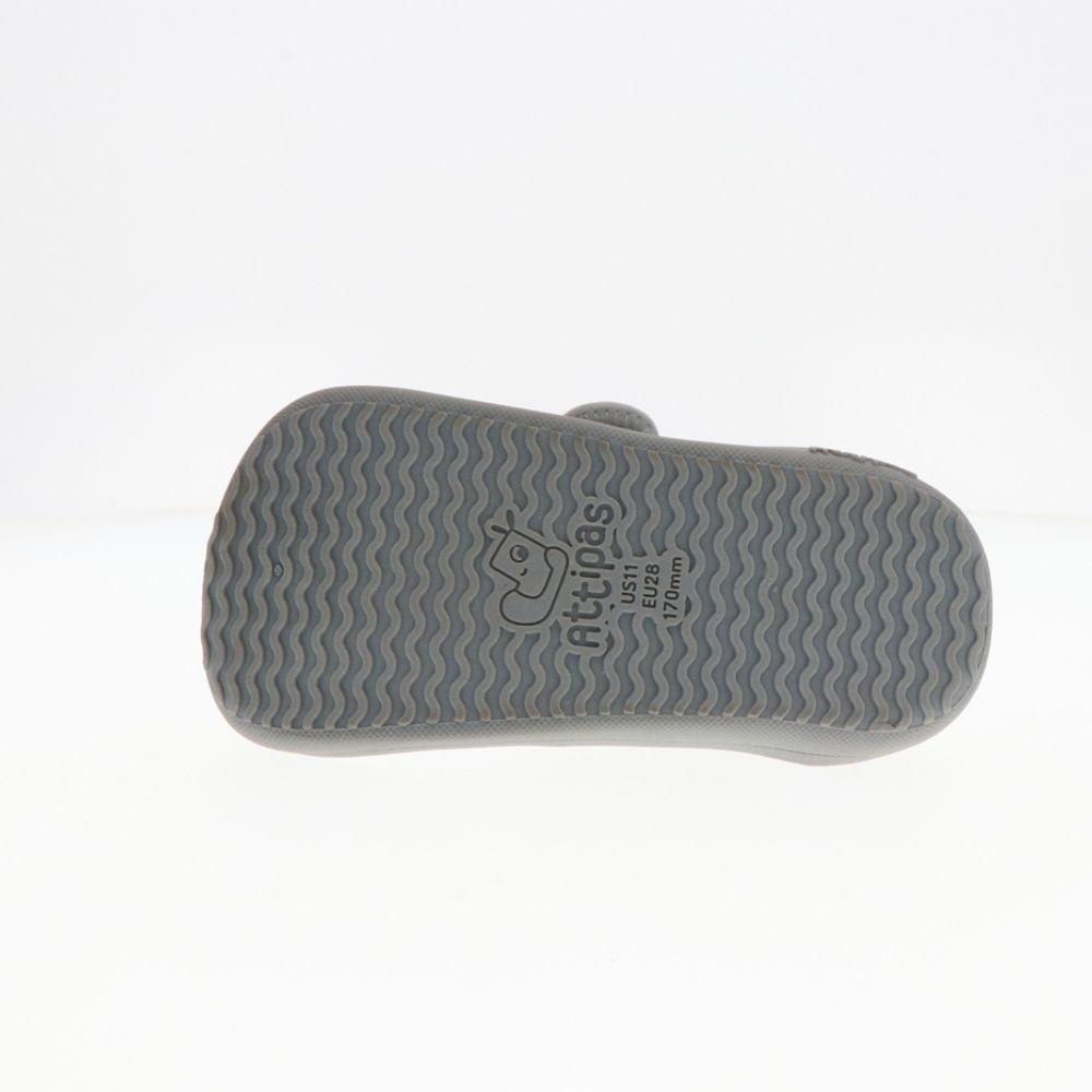 calçado barefoot respeitador attipas skin shoes grey, sola