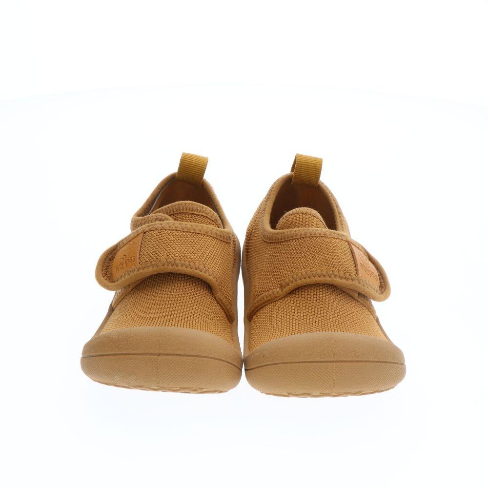 calçado barefoot respeitador attipas skin shoes mustard, lado