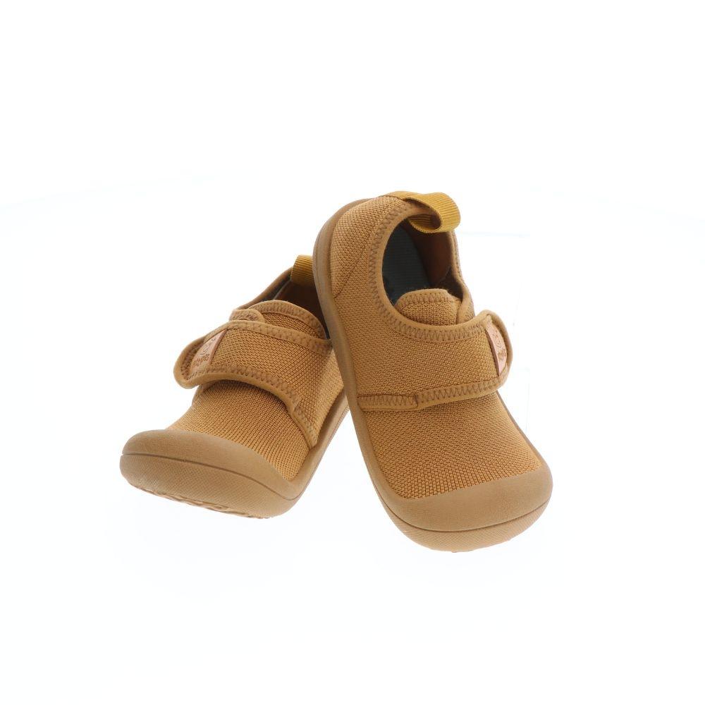 calçado barefoot respeitador attipas skin shoes mustard, frente topo