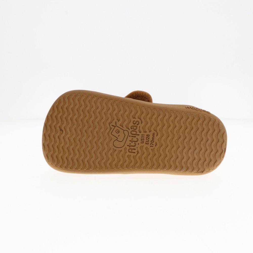 calçado barefoot respeitador attipas skin shoes mustard, sola