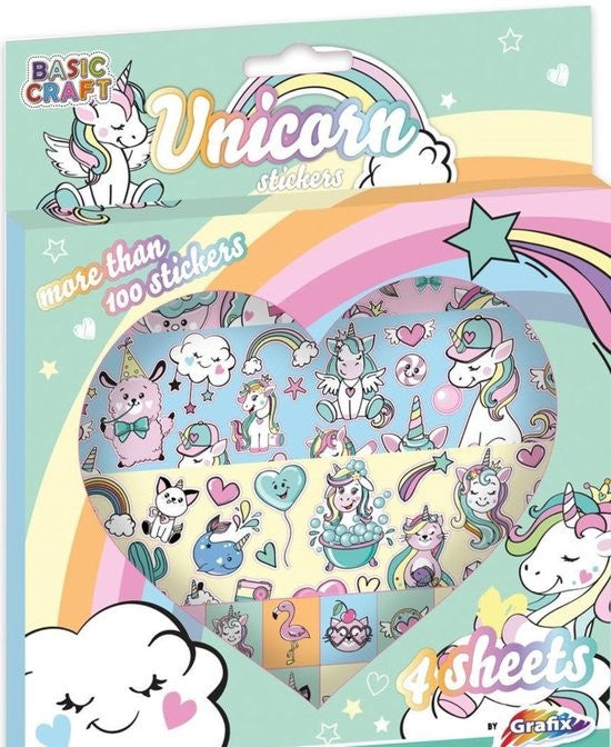 Creative Craft UNICORN Self-Adhesive Sheets