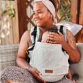 Mochila Hoppediz Buckle Toddler Grenada natural linen