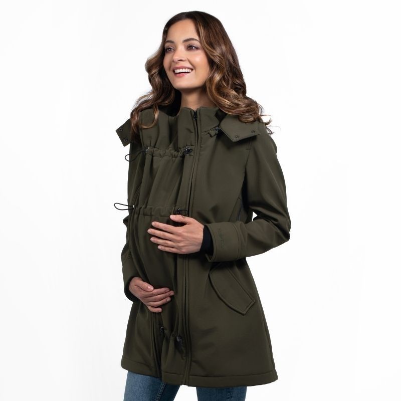 Wombat Babywearing Shell Green Jacket