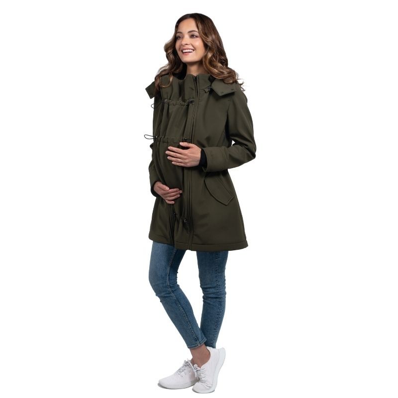 Wombat Babywearing Shell Green Jacket