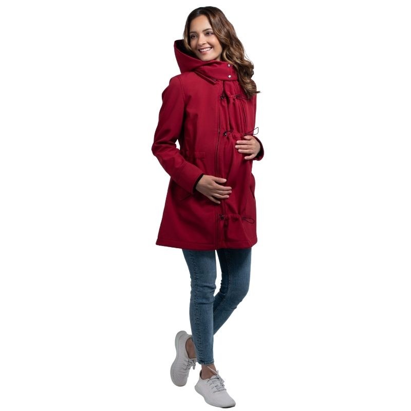 Wombat Babywearing Shell Red Jacket