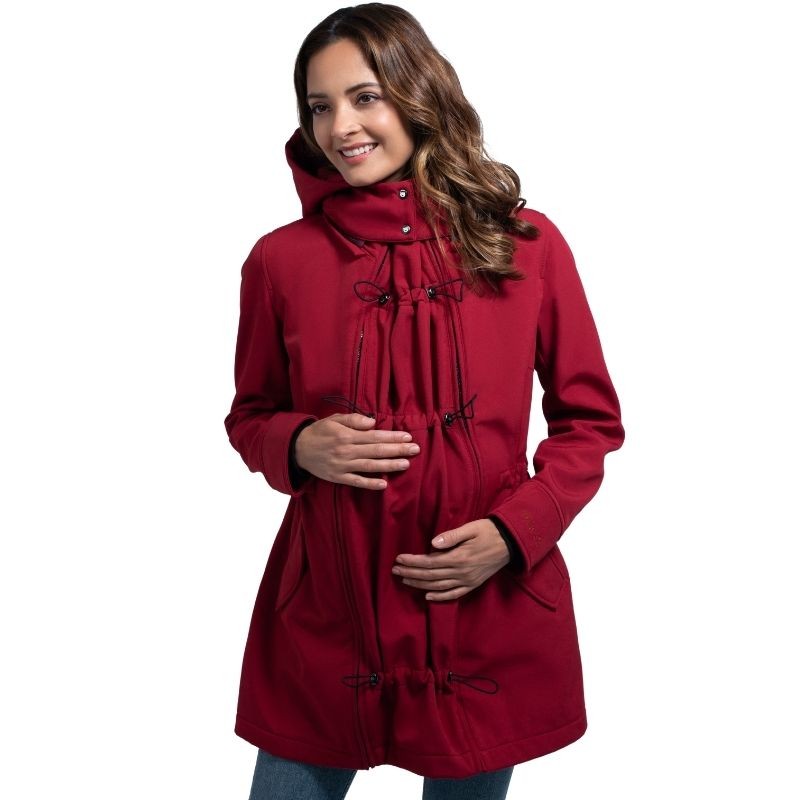 Wombat Babywearing Shell Red Jacket