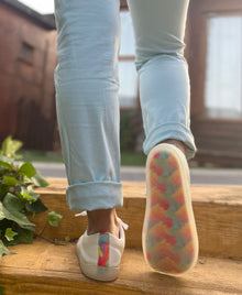 Zapatillas Baby Lobitos Barefoot Adulto Mapis Arcoíris