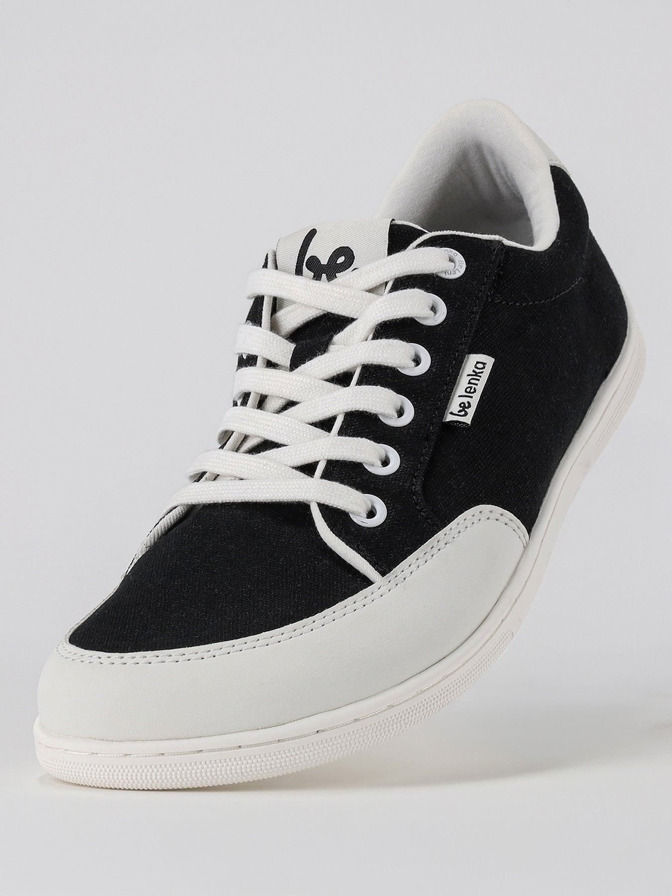 Be Lenka Rebound Preto e Branco - vista lateral
