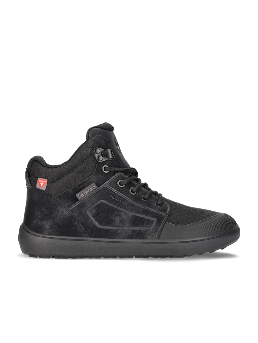 Be Lenka ArcticEdge Preto Total - bota barefoot impermeavel