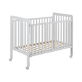 Bari Berço de bebé 120x60 com lateral rebatível Branco da IKID, fotografia 1