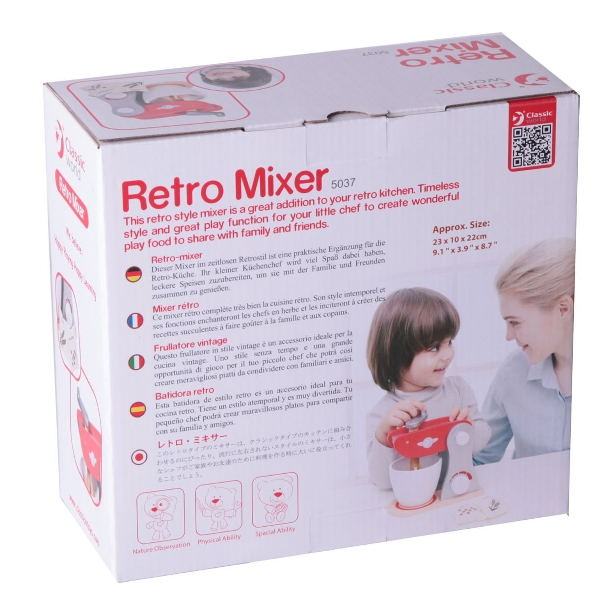 Classic World Batedeira retro